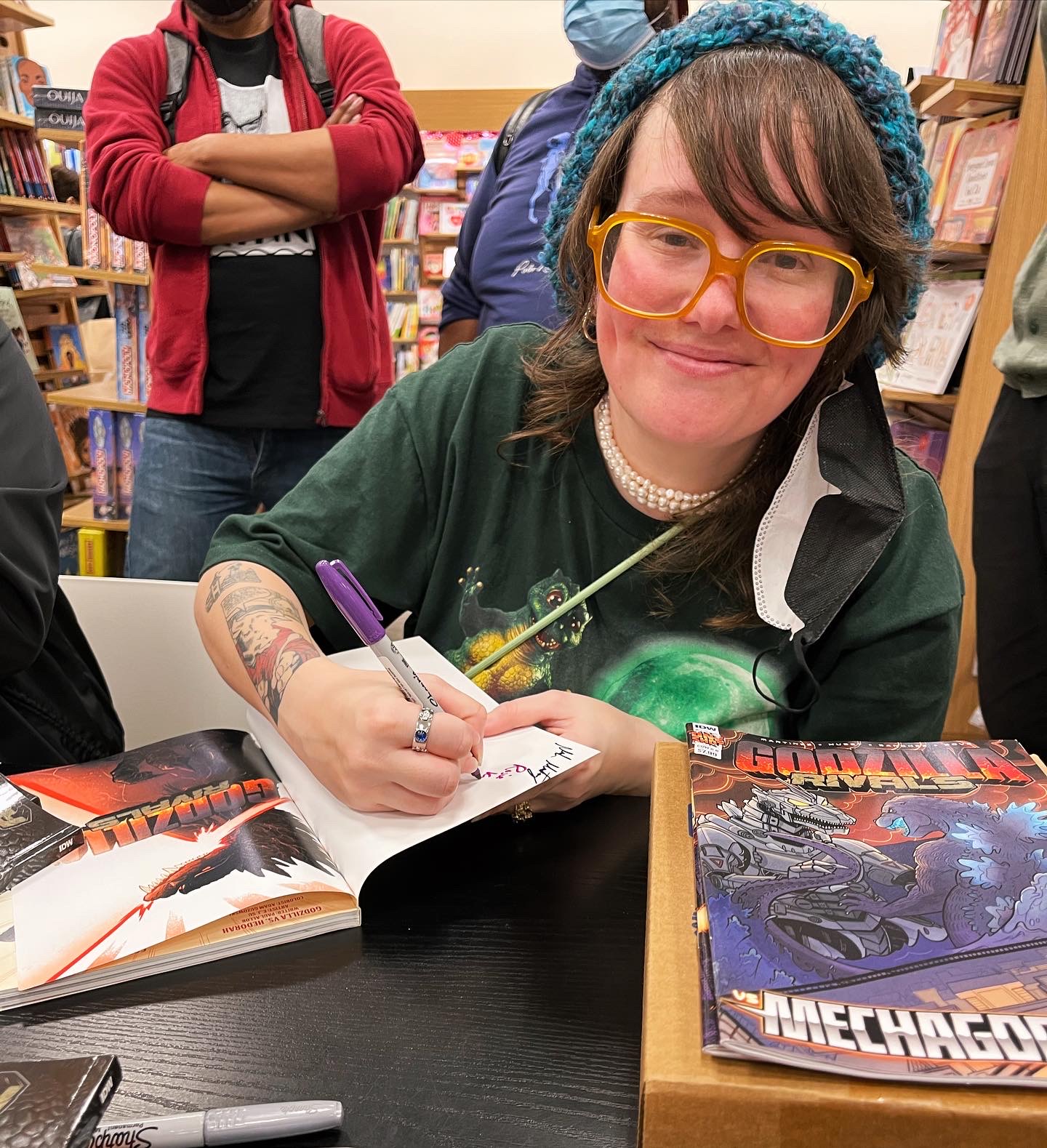 Godzilla author Rosie Knight